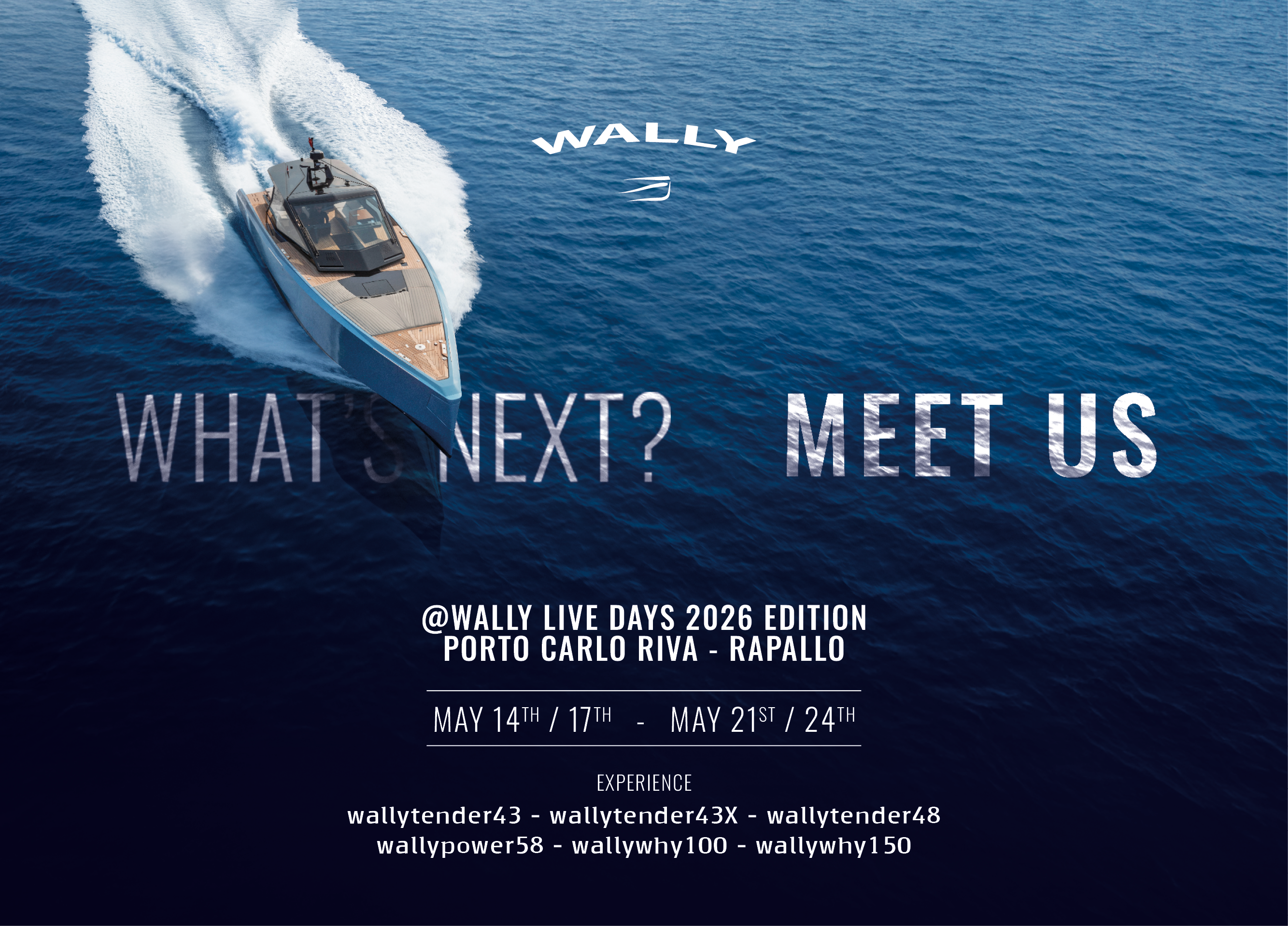 Wally Live Days - 2026 Edition