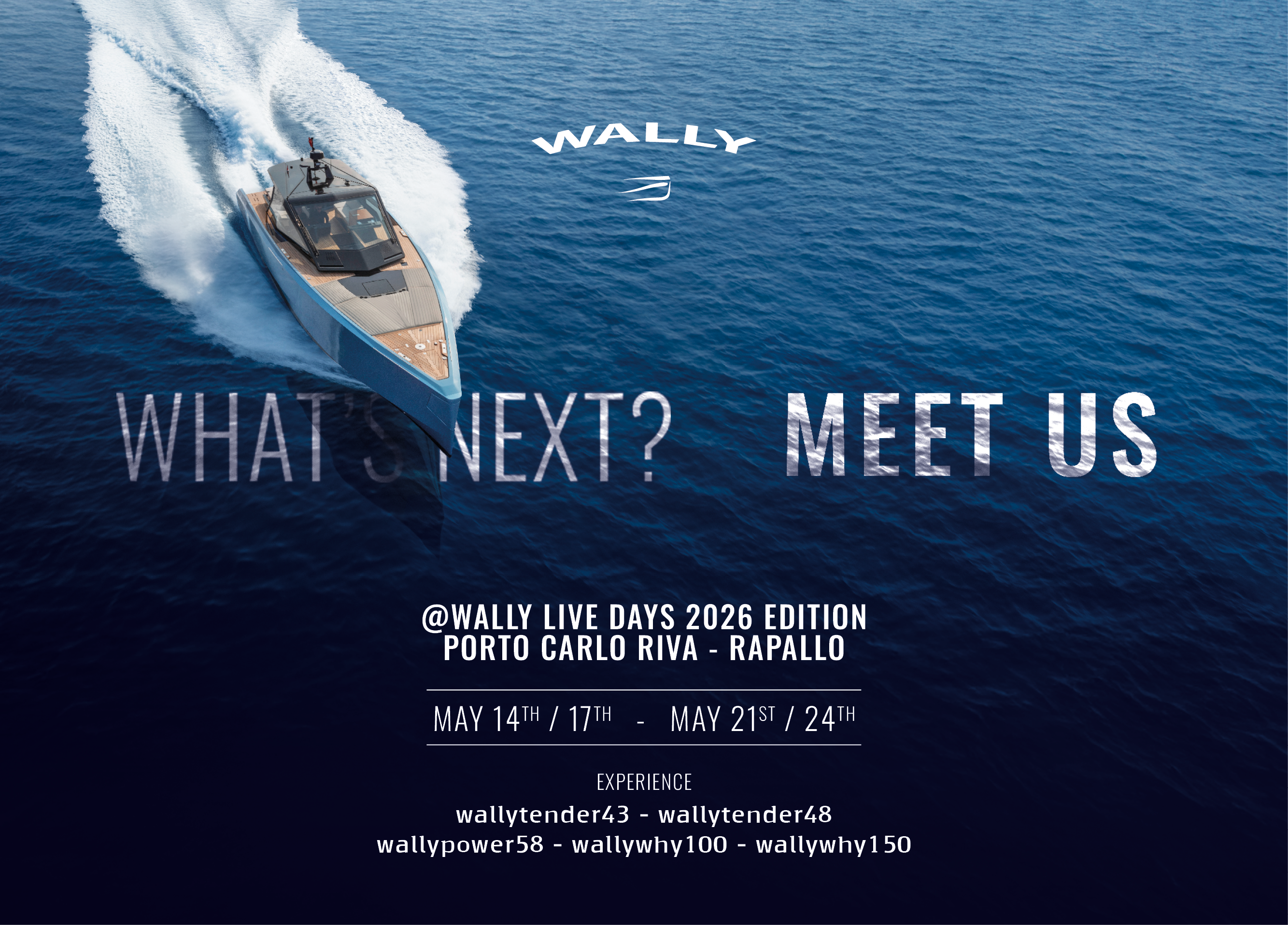 Wally Live Days - 2026 Edition