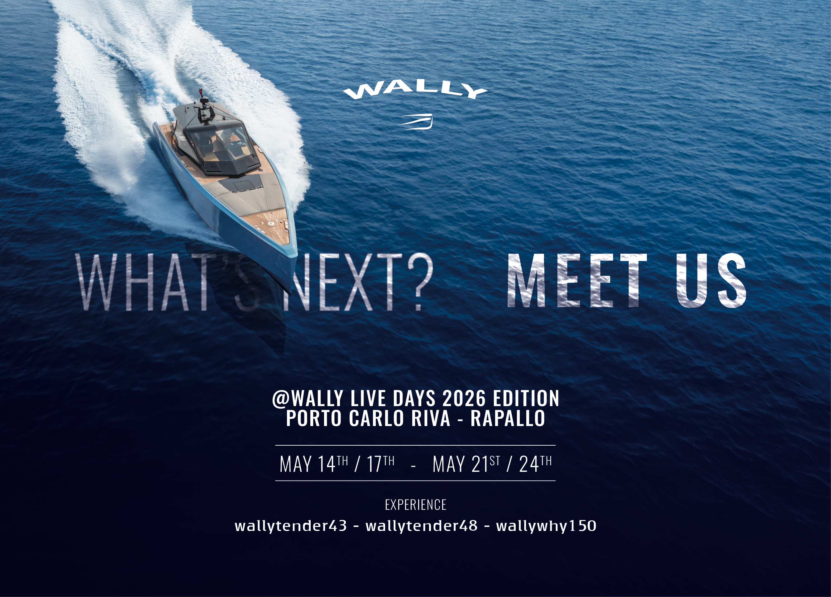 Wally Live Days - 2026 Edition