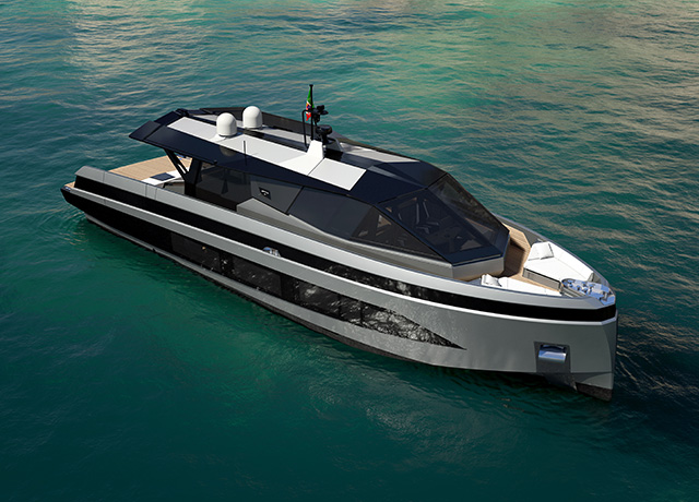 Ahead of its time: Wally unveils details of wallywhy100 yacht. 
 