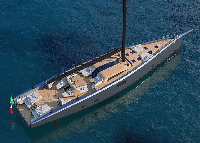 First hull of the new wallywind110 sold. 
 