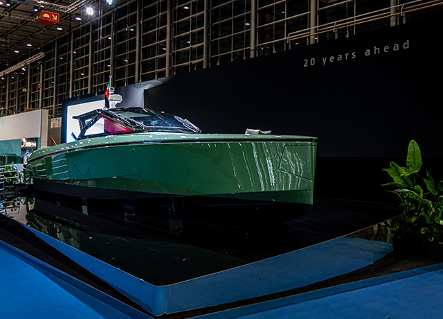 Débuts mondiaux de Wallypower50 au salon Boot de Düsseldorf 2024. 
 