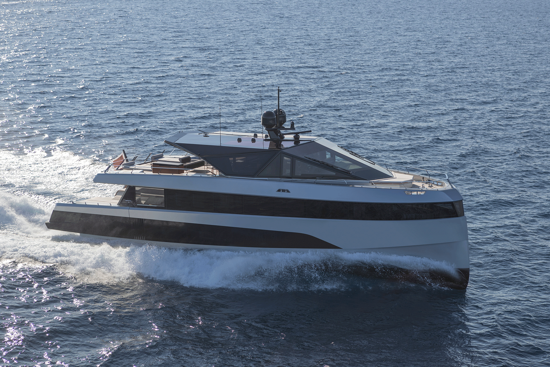 Ferretti Group at the Genoa International Boat Show with two new models and an exceptional fleet.